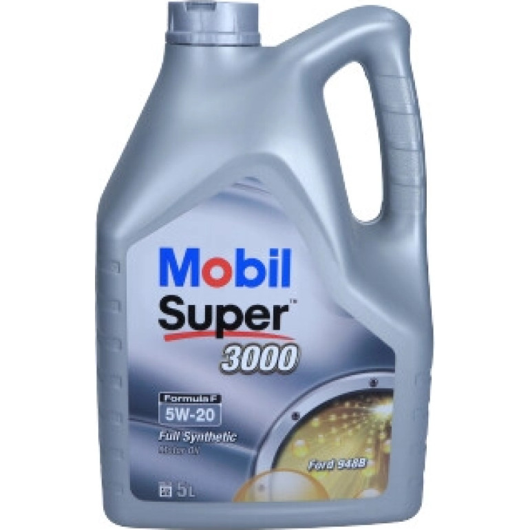 Mobil Super 3000 Formula F 5W-20 Motoröl 5 Liter 152865 Mobil Super 3000 Formula F 5W-20 Motoröl 5 Liter 152865