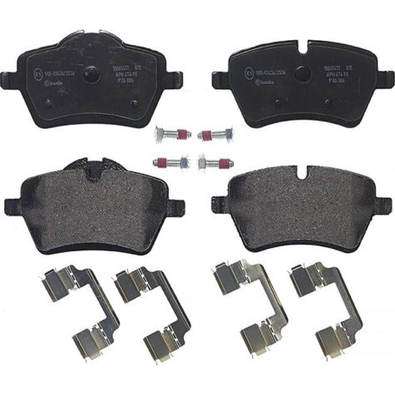 BREMBO Bremsklötze VA P 06 086 BREMBO Bremsklötze VA P 06 086