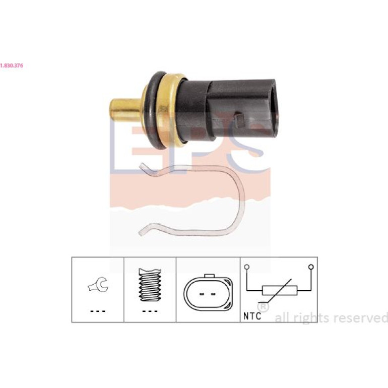 Sensor, Kraftstofftemperatur 1.830.376 Sensor, Kraftstofftemperatur 1.830.376