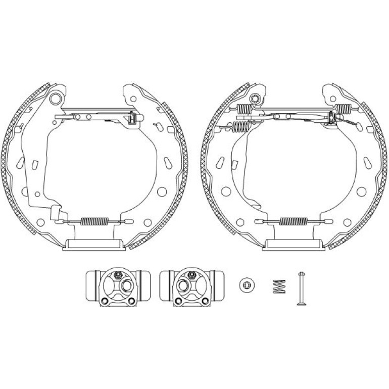 Satz Bremsbacken Smart T. 0,6 / 0,8 Cdi 07/98 84057401 Satz Bremsbacken Smart T. 0,6 / 0,8 Cdi 07/98 84057401