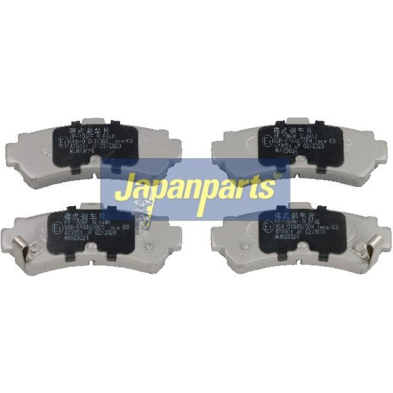 Japanparts Bremsbeläge PP-196AF Japanparts Bremsbeläge PP-196AF