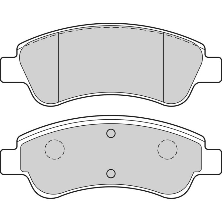 VALEO Bremsbeläge 302715