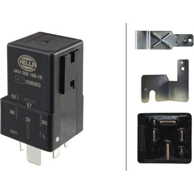 HELLA Steuergerät, Glühzeit 4RV 008 188-161 HELLA Steuergerät, Glühzeit 4RV 008 188-161