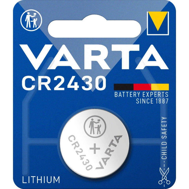 VARTA CR2430 Blister 1 6430101401 VARTA CR2430 Blister 1 6430101401