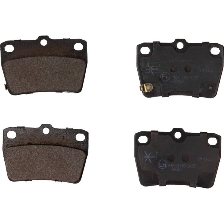 Bremsbelagsatz Toyota T. Rav-4 00 19-1162 Bremsbelagsatz Toyota T. Rav-4 00 19-1162