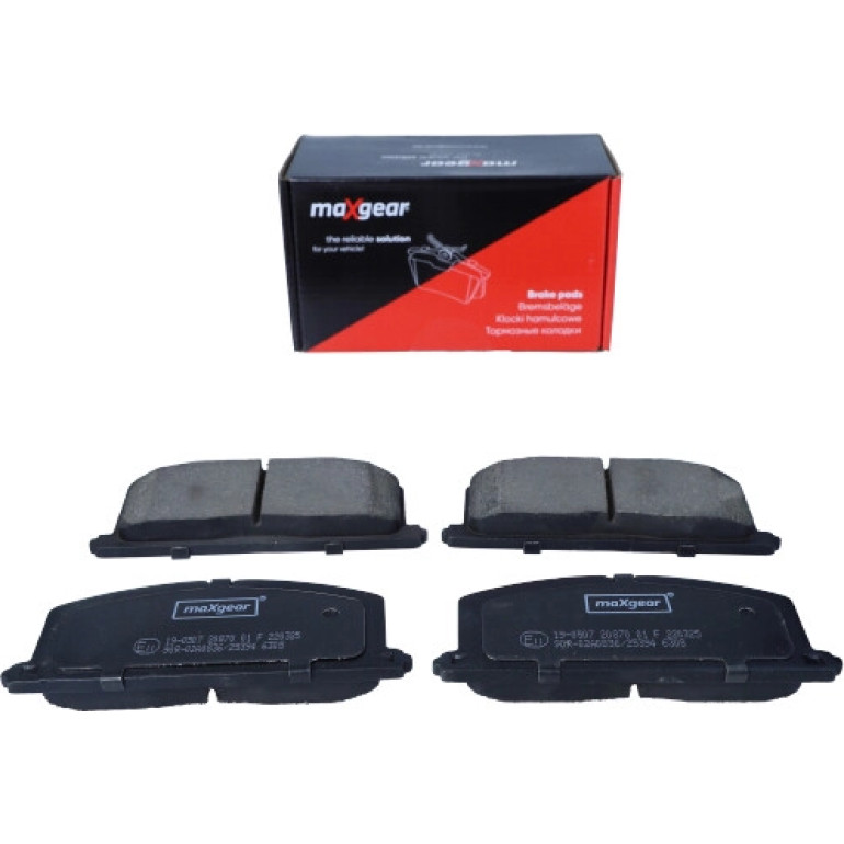 Bremsbelagsatz Toyota P. Corolla -92 19-0507 Bremsbelagsatz Toyota P. Corolla -92 19-0507
