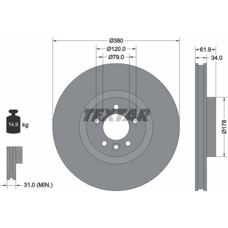 Bremsscheibe 92235605 Bremsscheibe 92235605
