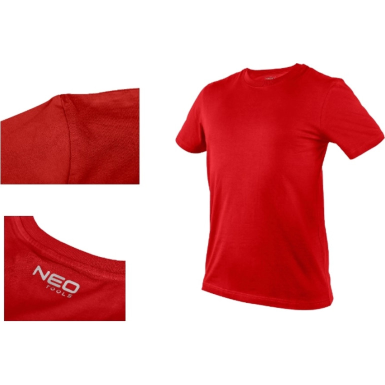 Rotes T-Shirt, Größe Xl 81-648-XL