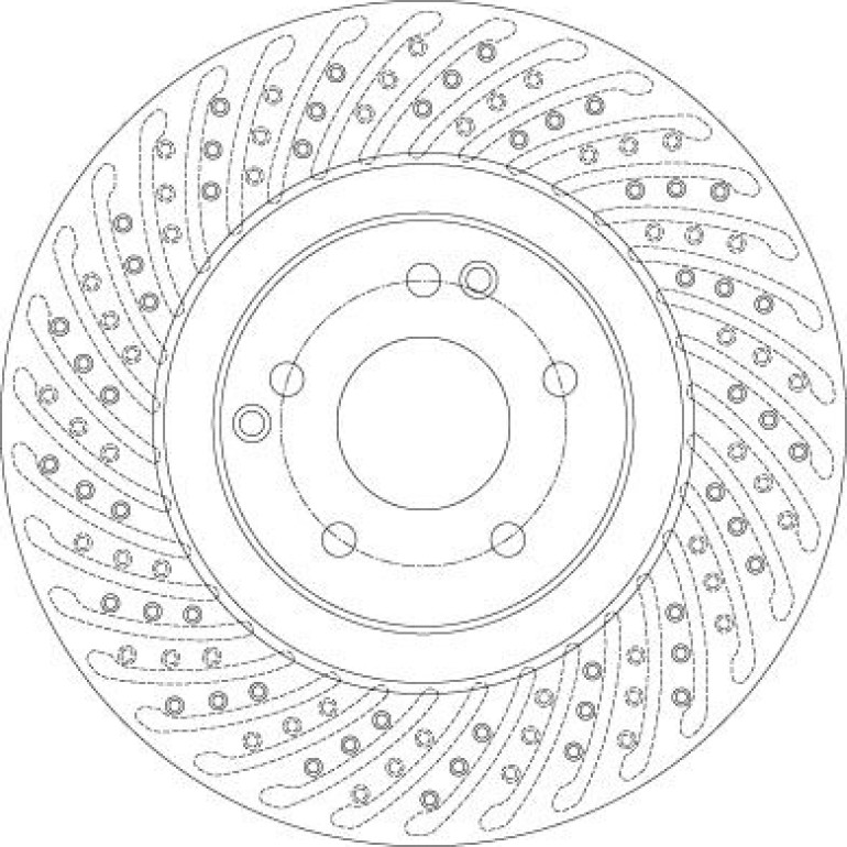 15 481 100 Bremsscheibe VA DF6153S