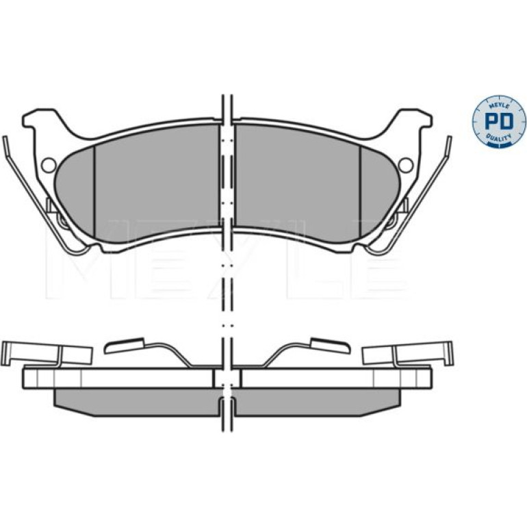 Bremsbelagsatz Db T. W163 Ml 98-05 025 231 9017/PD Bremsbelagsatz Db T. W163 Ml 98-05 025 231 9017/PD