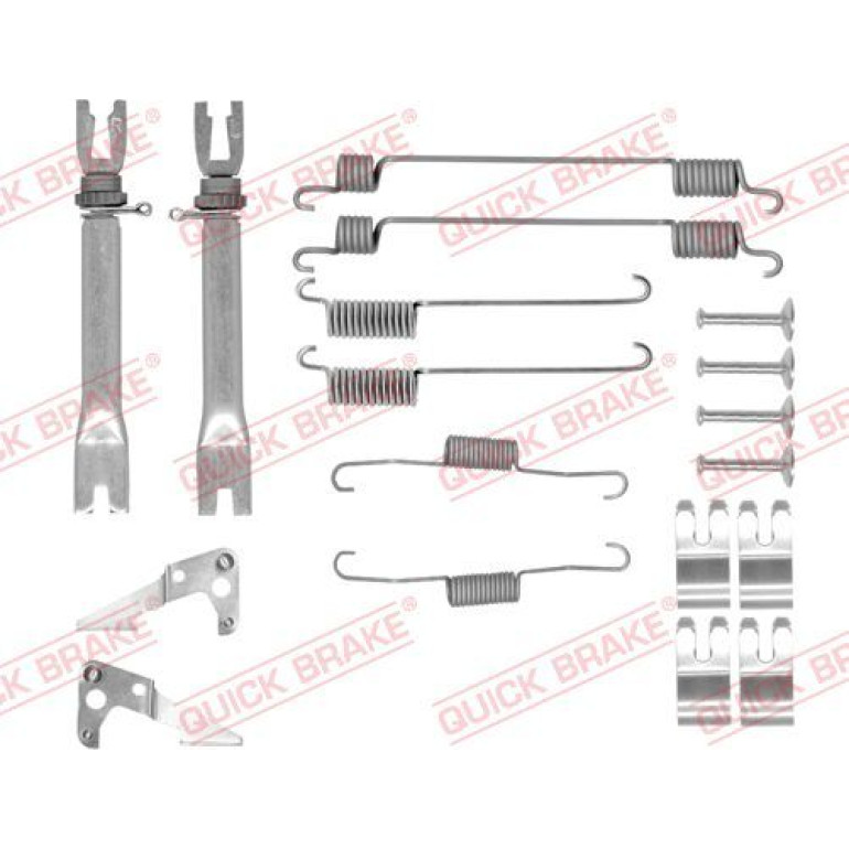 QUICK BRAKE Zubehörsatz, Bremsbacken 105-0030S QUICK BRAKE Zubehörsatz, Bremsbacken 105-0030S