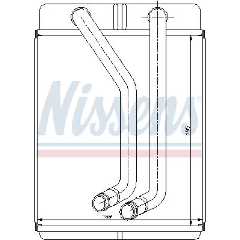 Heizkühler PKW 77507 Heizkühler PKW 77507