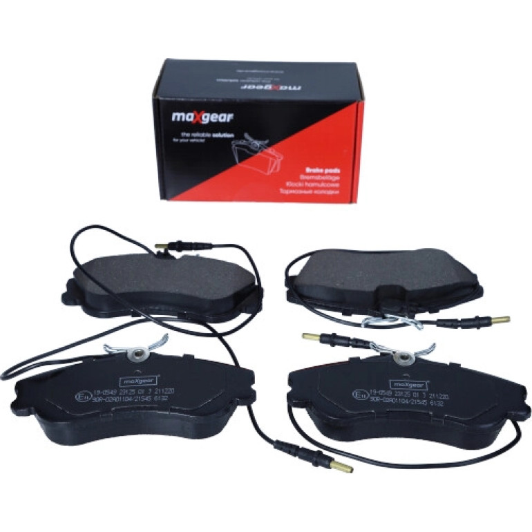 Bremsbelagsatz Citroen P. Berlingo/Partner 96 19-0549 Bremsbelagsatz Citroen P. Berlingo/Partner 96 19-0549