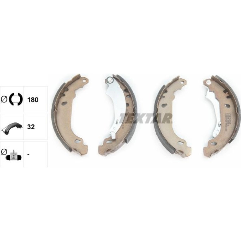 Bremsbacken Peugeot 206 91053800
