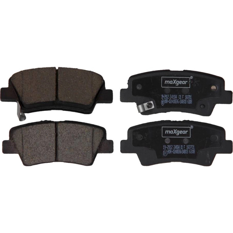 Bremsbelagsatz Hyundai T. Tuscon/Sonata 04-/Opirus/Soul/Ssangyong 10- Siehe Katalog 19-2912 Bremsbelagsatz Hyundai T. Tuscon/Sonata 04-/Opirus/Soul/Ssangyong 10- Siehe Katalog 19-2912