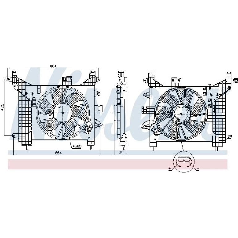 Kühlerlüfter PKW 85891 Kühlerlüfter PKW 85891