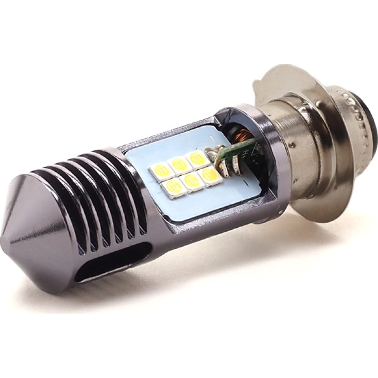 LED Metalsockel P15D 12x 3030 SMD Weiß 18 Watt LED Metalsockel P15D 12x 3030 SMD Weiß 18 Watt
