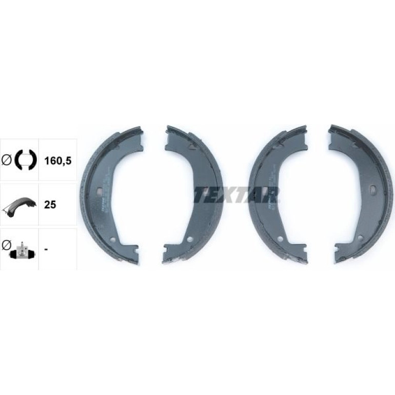 Handbremsbacken Bmw E36 91045500 Handbremsbacken Bmw E36 91045500