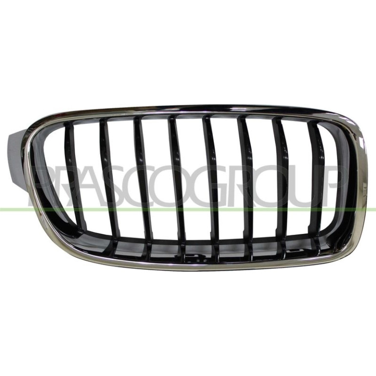 KÜHLERGRILL R CHROM/SCHWARZ PQ 1726,410,3 KÜHLERGRILL R CHROM/SCHWARZ PQ 1726,410,3