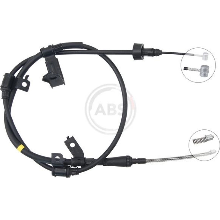 A.B.S. Handbremsseil Seilzug Festellbremse K17509 A.B.S. Handbremsseil Seilzug Festellbremse K17509