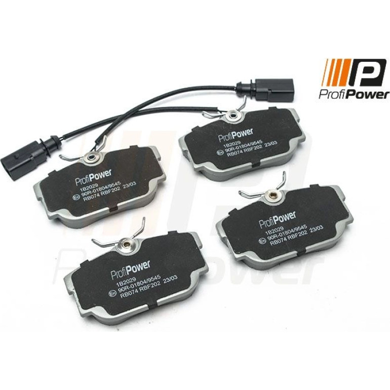 PROFIPOWER Bremsbelagsatz, Scheibenbremse 1B2029 PROFIPOWER Bremsbelagsatz, Scheibenbremse 1B2029