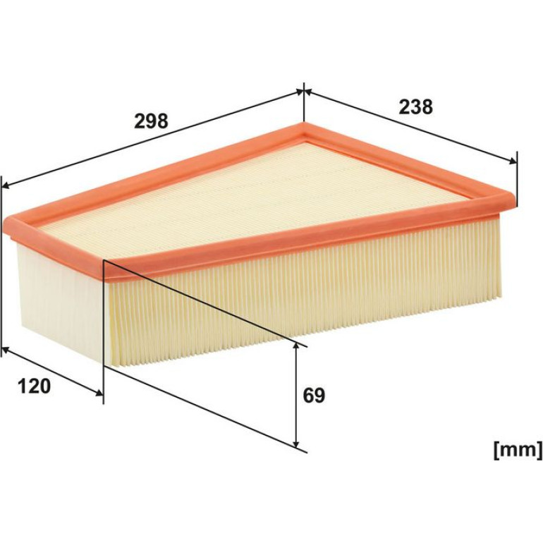 FILTRON Luftfilter AP 186/1