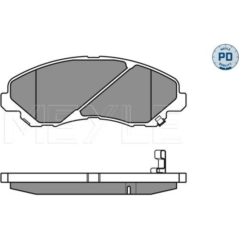 Bremsbelagsatz Mitsubishi P. Galant 96-04/Lancer 03-/Space Runner/Wagon 98 025 235 8416/PD Bremsbelagsatz Mitsubishi P. Galant 96-04/Lancer 03-/Space Runner/Wagon 98 025 235 8416/PD