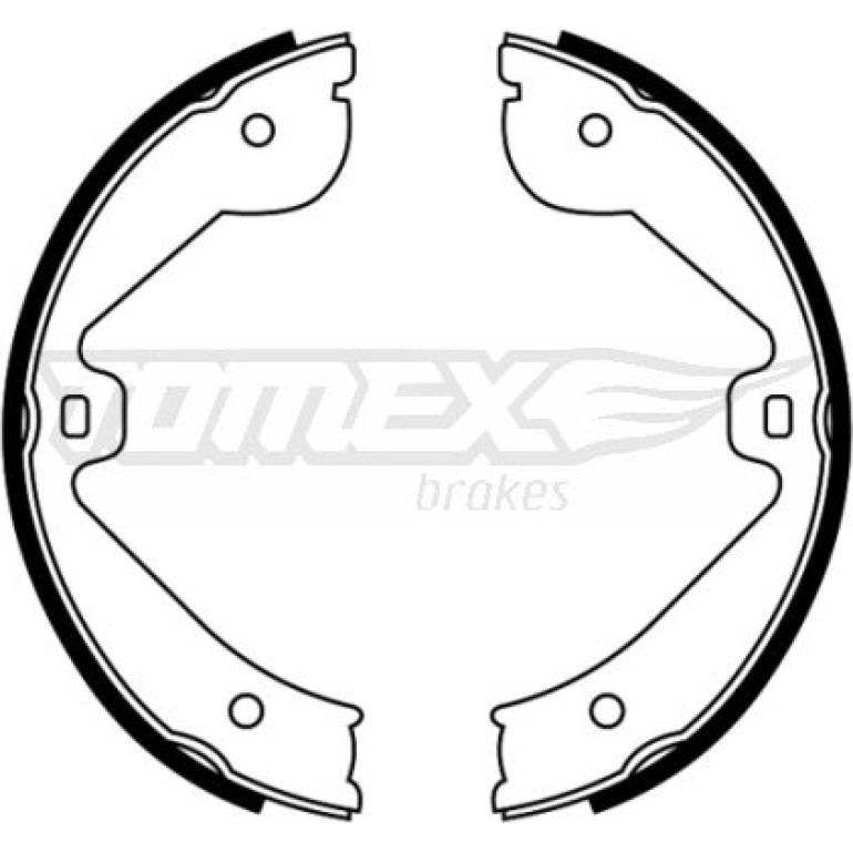 TOMEX brakes Bremsbackensatz TX 22-67 TOMEX brakes Bremsbackensatz TX 22-67