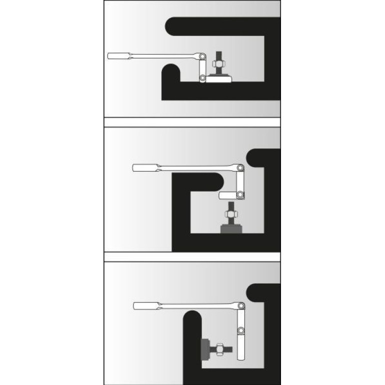 VIGOR Ratschen-Ringgabelschlüssel V6752-19 VIGOR Ratschen-Ringgabelschlüssel V6752-19