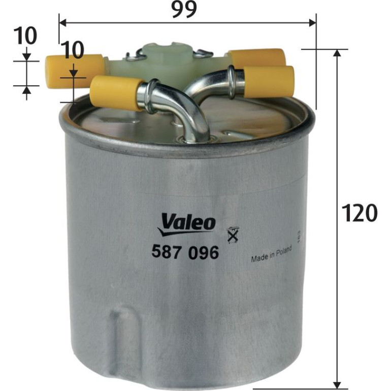 VALEO Kraftstofffilter 587096 VALEO Kraftstofffilter 587096
