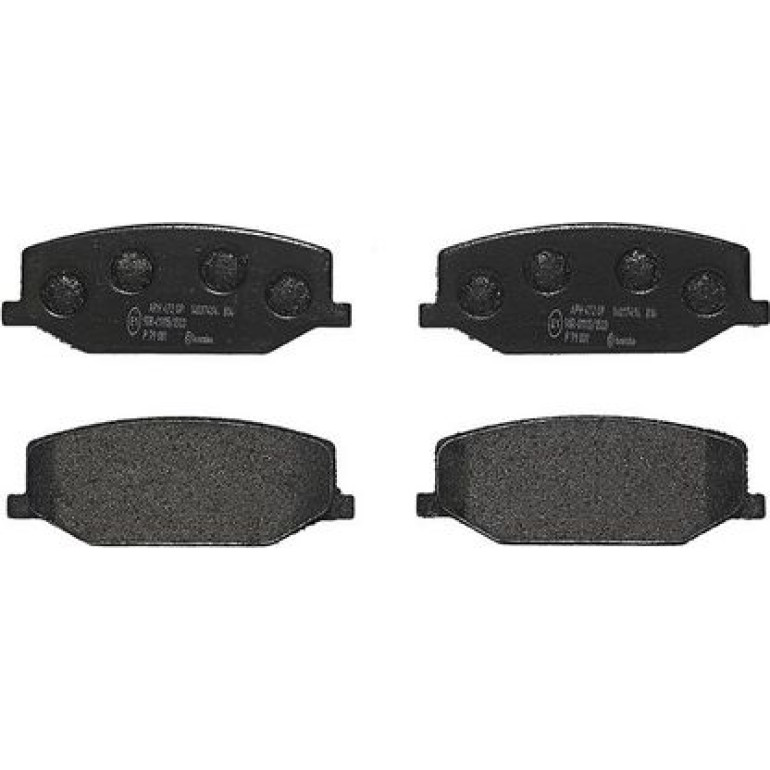 BREMBO Bremsklötze VA P 79 001 BREMBO Bremsklötze VA P 79 001