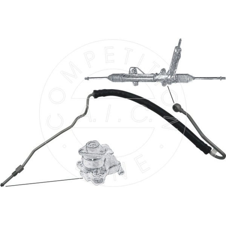 Hydraulikschlauch, Lenkung 57536 Hydraulikschlauch, Lenkung 57536