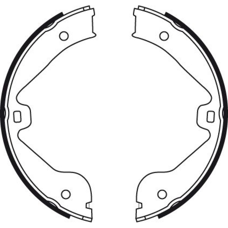 86 461 014 Bremsbacken GS8717 86 461 014 Bremsbacken GS8717