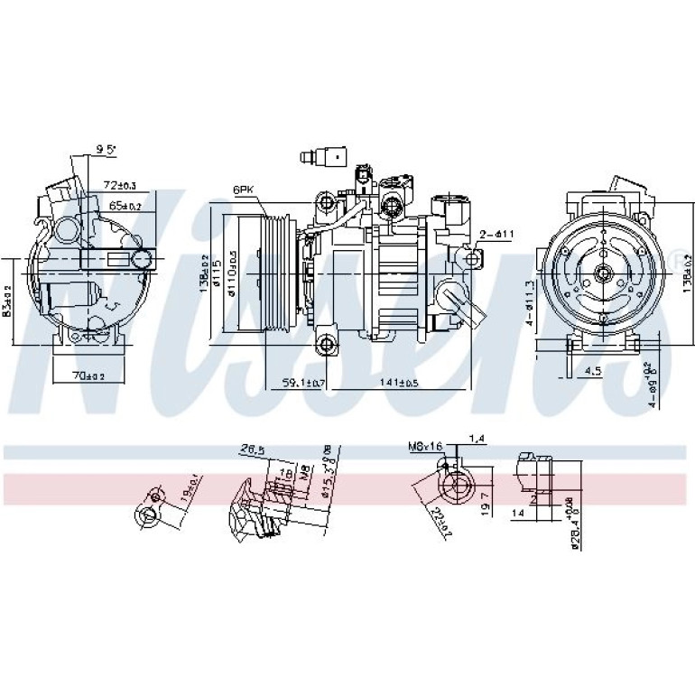 Kompressor PKW 890551 Kompressor PKW 890551