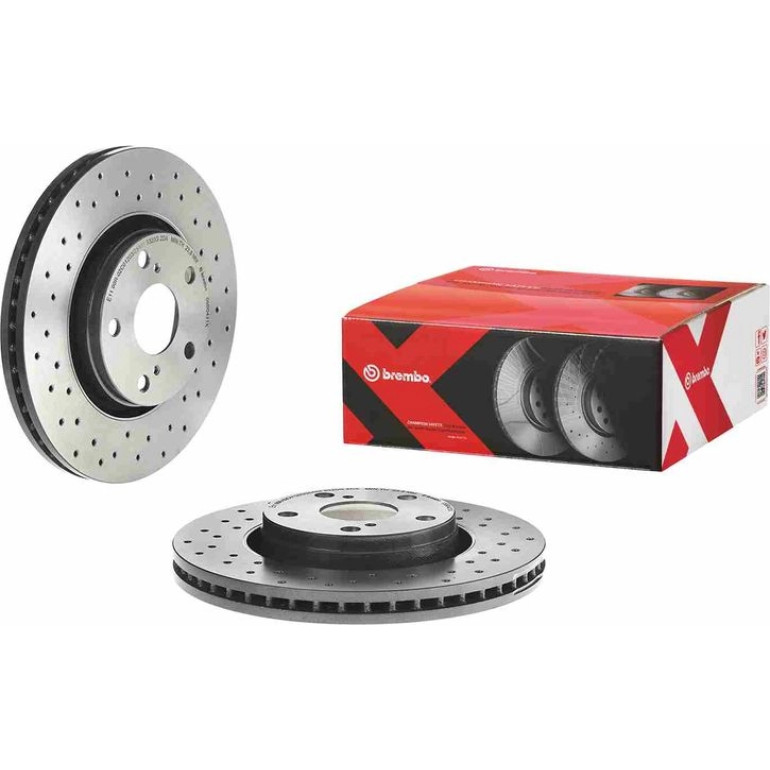 Bremsscheibe VA Xtra 09.B043.1X Bremsscheibe VA Xtra 09.B043.1X