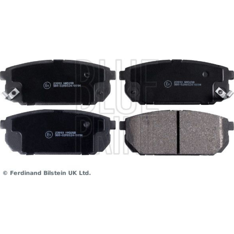 Bremsbelagsatz Kia T. Sorento 2.4-3.5 V6 02 ADG04259 Bremsbelagsatz Kia T. Sorento 2.4-3.5 V6 02 ADG04259