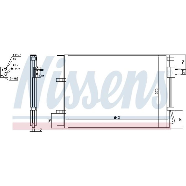 Kondensator PKW 940636 Kondensator PKW 940636