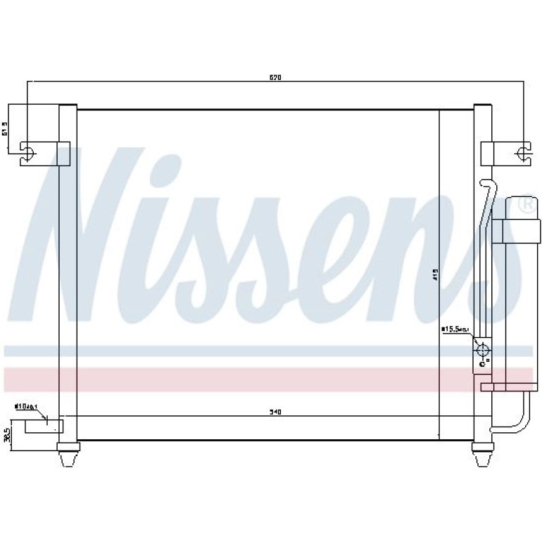 Kondensator PKW 94640 Kondensator PKW 94640