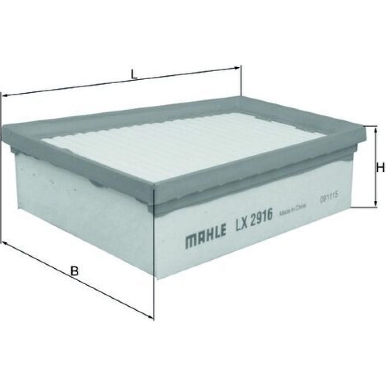 MAHLE Luftfilter LX 2916