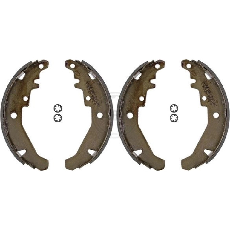 A.B.S. Bremsbacken 9073 A.B.S. Bremsbacken 9073