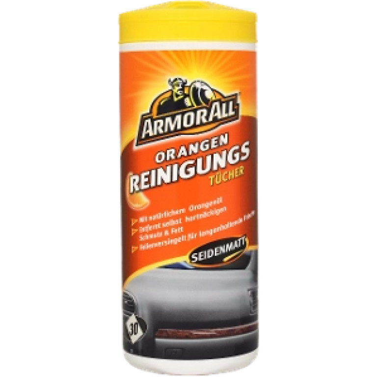 Armor All Orangen Reinigungstücher 30 Stk E303291100 Armor All Orangen Reinigungstücher 30 Stk E303291100