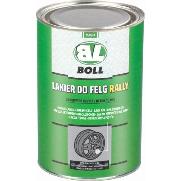 Boll Felgenlack schwarz glänzend 1 Liter Dose 001428 Boll Felgenlack schwarz glänzend 1 Liter Dose 001428