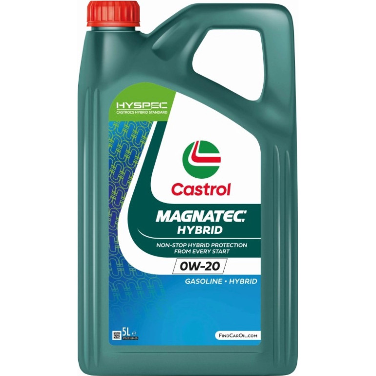 Castrol Magnatec Hybrid 0W-20 5 Liter 15F873 Castrol Magnatec Hybrid 0W-20 5 Liter 15F873