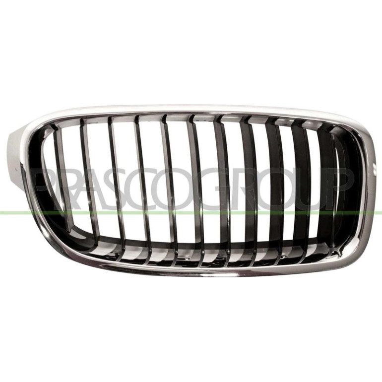 KÜHLERGRILL R CHROM/SCHWARZ/SCHWARZ PQ 1726,410,1 KÜHLERGRILL R CHROM/SCHWARZ/SCHWARZ PQ 1726,410,1