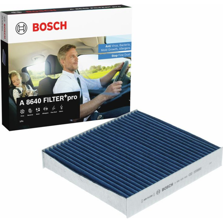 Aktivkohleinnenraumfilter 0 986 628 640 Aktivkohleinnenraumfilter 0 986 628 640