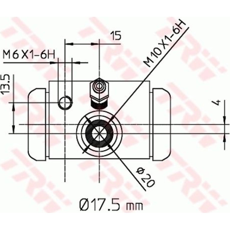 Radbremszylinder BWC243 Radbremszylinder BWC243
