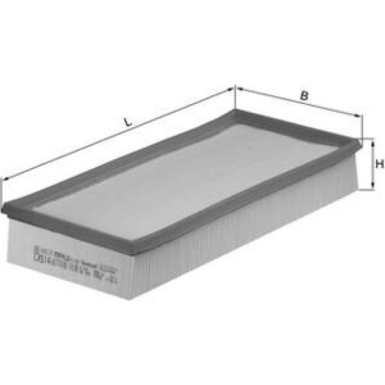 MAHLE Luftfilter LX 514 MAHLE Luftfilter LX 514