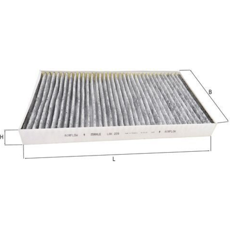 MAHLE Filter, Innenraumluft LAK 229 MAHLE Filter, Innenraumluft LAK 229