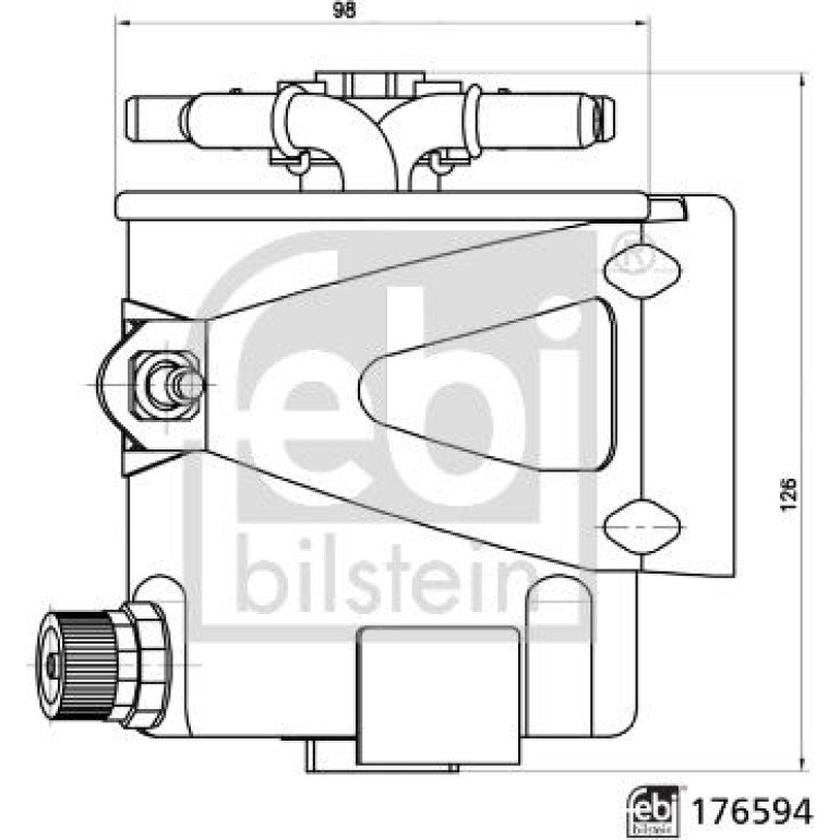 Kraftstofffilter 176594 Kraftstofffilter 176594