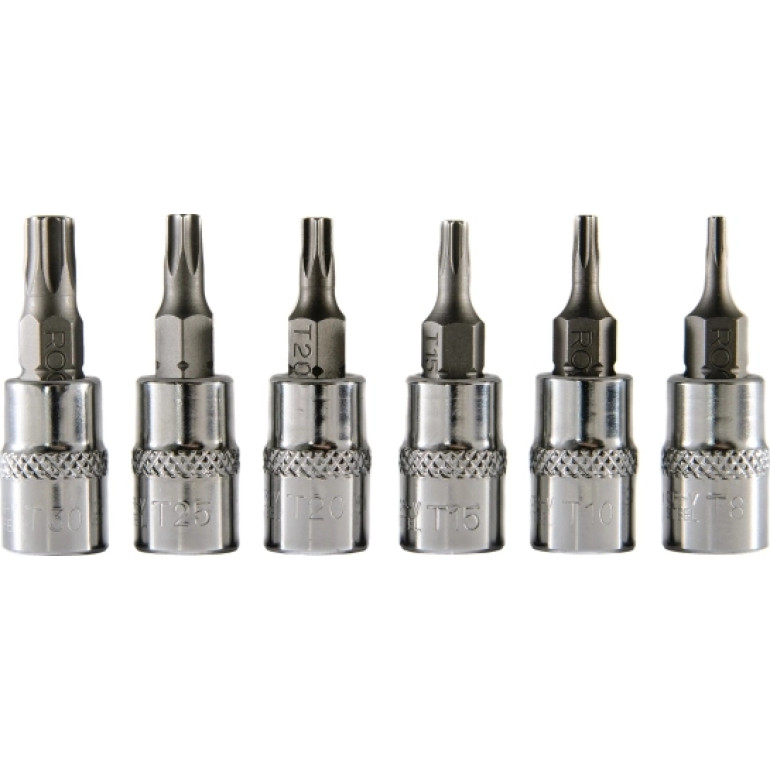Stiftschlüsselsatz 1/4 Torx T8-T30, 6-Teilig OK-01.4701 Stiftschlüsselsatz 1/4 Torx T8-T30, 6-Teilig OK-01.4701